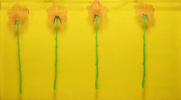 GINO MAROTTA : Fiori artificiali  - Asta Arte Moderna e Contemporanea - Associazione Nazionale - Case d'Asta italiane