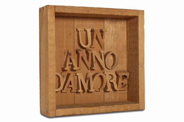 MARIO CEROLI : Un anno d'amore  - Asta Arte Moderna e Contemporanea - Associazione Nazionale - Case d'Asta italiane