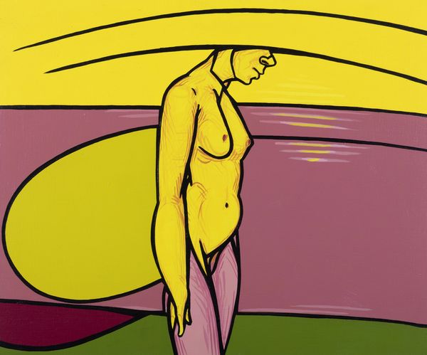 Valerio Adami : Studio per Atala au Tombeau  - Asta Arte Moderna e Contemporanea - Associazione Nazionale - Case d'Asta italiane