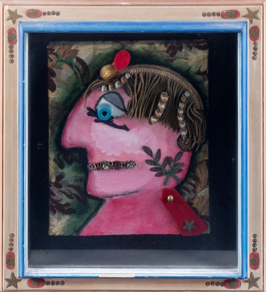 ENRICO BAJ : Profilo con medaglie  - Asta Arte Moderna e Contemporanea - Associazione Nazionale - Case d'Asta italiane