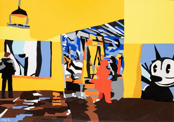 Ugo Nespolo : Show at Whitney  - Asta Arte Moderna e Contemporanea - Associazione Nazionale - Case d'Asta italiane