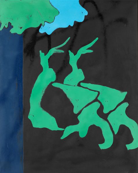 TANO FESTA : Paesaggio su fondo nero  - Asta Arte Moderna e Contemporanea - Associazione Nazionale - Case d'Asta italiane