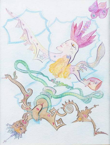 Luigi Ontani : Esu et Esule esultanti a Bali  - Asta Arte Moderna e Contemporanea - Associazione Nazionale - Case d'Asta italiane