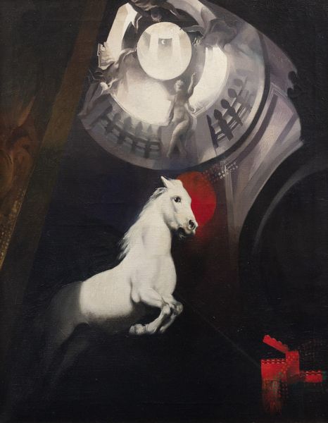 Carlo Maria Mariani : Apote�si del cavallo di San Giorgio  - Asta Arte Moderna e Contemporanea - Associazione Nazionale - Case d'Asta italiane