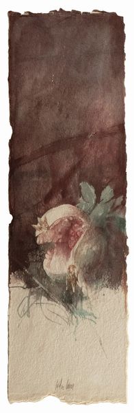 Pedro Cano : Melograno rosso  - Asta Arte Moderna e Contemporanea - Associazione Nazionale - Case d'Asta italiane