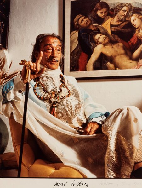 Nino Lo Duca : Salvador Dal� a Cadaques (Spagna) nella sua casa  - Asta Arte Moderna e Contemporanea - Associazione Nazionale - Case d'Asta italiane