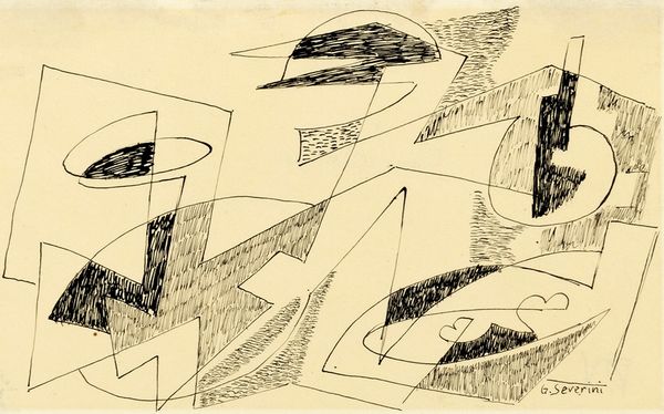 Gino Severini : Composizione  - Asta Arte Moderna e Contemporanea - Associazione Nazionale - Case d'Asta italiane