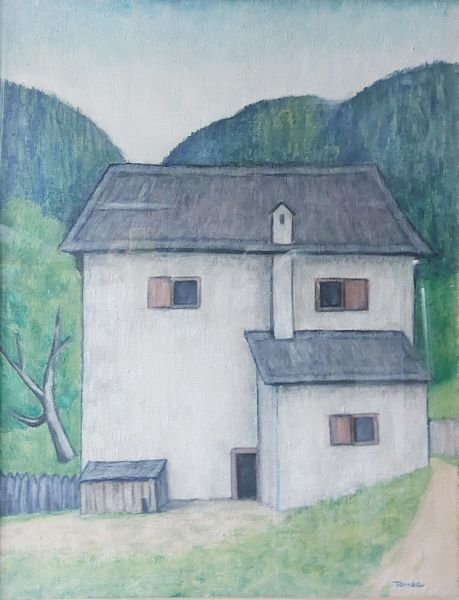 FIORENZO TOMEA : Casa in Cadore  - Asta Arte Moderna e Contemporanea - Associazione Nazionale - Case d'Asta italiane