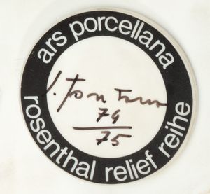 LUCIO FONTANA : Concetto spaziale Cratere  - Asta Arte Moderna e Contemporanea - Associazione Nazionale - Case d'Asta italiane