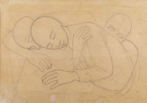 Felice Casorati - Tre figure