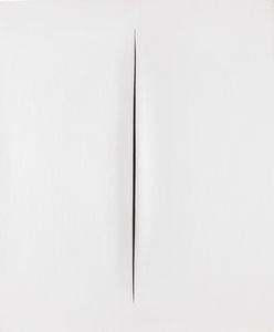 LUCIO FONTANA - Concetto Spaziale, Attesa