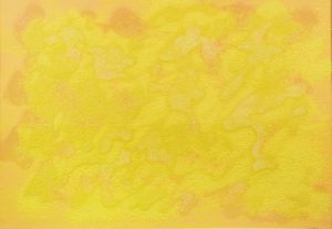 GIULIO TURCATO - Cangiante arancio