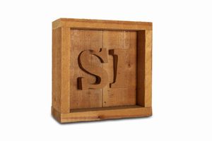 MARIO CEROLI : SI/NO  - Asta Arte Moderna e Contemporanea - Associazione Nazionale - Case d'Asta italiane