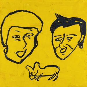 Donald Baechler - Toter Hund