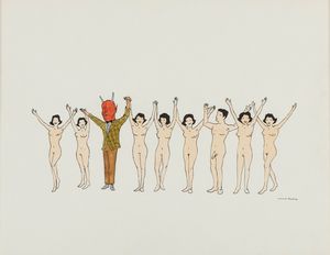 MARCEL DZAMA - Senza titolo