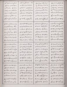 Giulio Paolini : Ennesima (appunti per la descrizione di 11 disegni datati 1975-'92)  - Asta Arte Moderna e Contemporanea - Associazione Nazionale - Case d'Asta italiane
