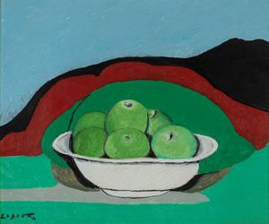 GIUSEPPE CESETTI - Natura morta con mele