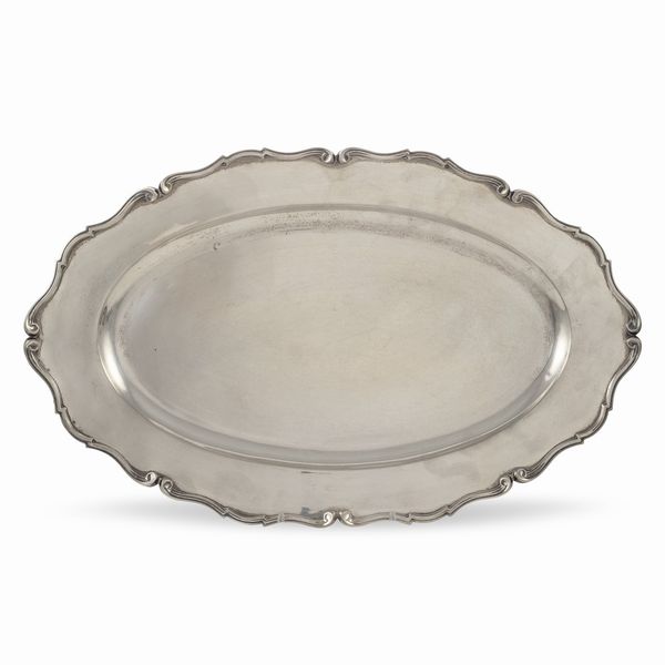 Vassoio in argento  - Asta Argenti e L'Arte della tavola - Associazione Nazionale - Case d'Asta italiane