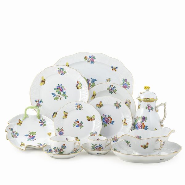 Herend, servizio da tavola (119)  - Asta Argenti e L'Arte della tavola - Associazione Nazionale - Case d'Asta italiane