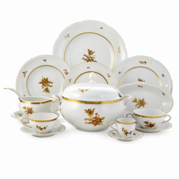 Heinrich H & C Selb Bavaria, servizio da tavola (206)  - Asta Argenti e L'Arte della tavola - Associazione Nazionale - Case d'Asta italiane