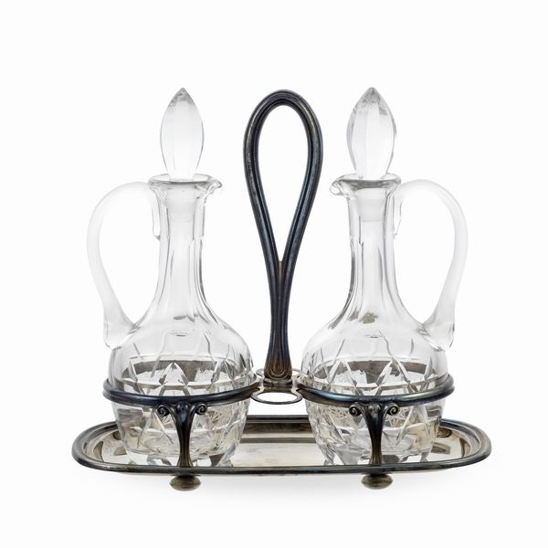 Oliera in argento  - Asta Argenti e L'Arte della tavola - Associazione Nazionale - Case d'Asta italiane