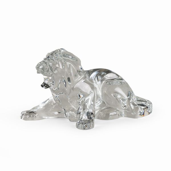 Baccarat, scultura in cristallo  - Asta Argenti e L'Arte della tavola - Associazione Nazionale - Case d'Asta italiane