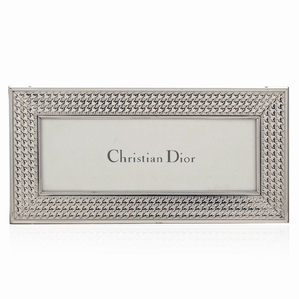 Christian Dior, cornice portafoto  in argento e legno  - Asta Argenti e L'Arte della tavola - Associazione Nazionale - Case d'Asta italiane