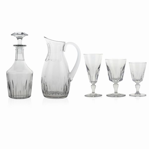 Baccarat, servizio di bicchieri  (38)  - Asta Argenti e L'Arte della tavola - Associazione Nazionale - Case d'Asta italiane