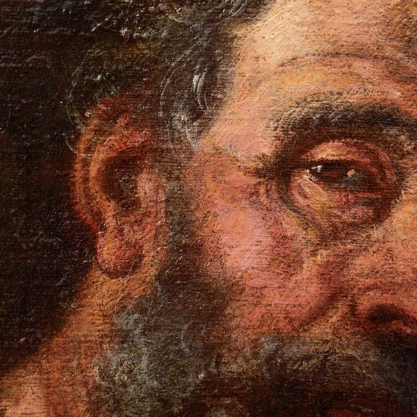 Domenico Fetti, Cerchia di : San Pietro  - Asta Old Masters - Associazione Nazionale - Case d'Asta italiane