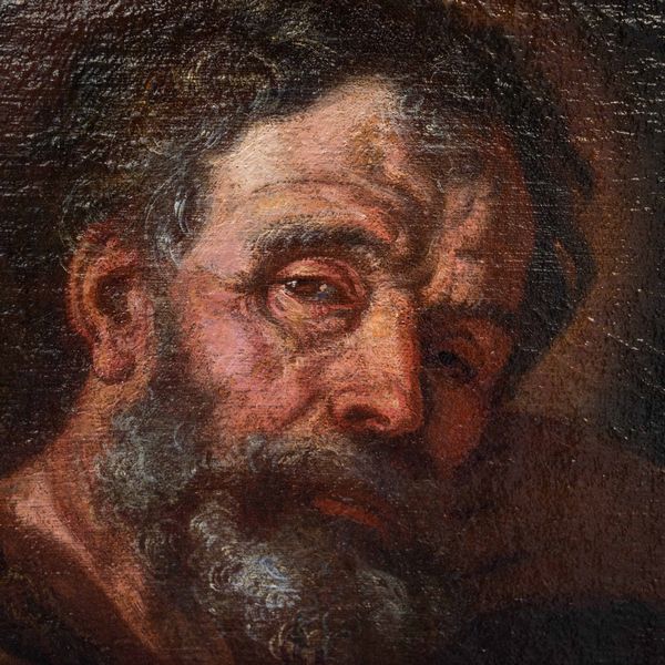 Domenico Fetti, Cerchia di : San Pietro  - Asta Old Masters - Associazione Nazionale - Case d'Asta italiane