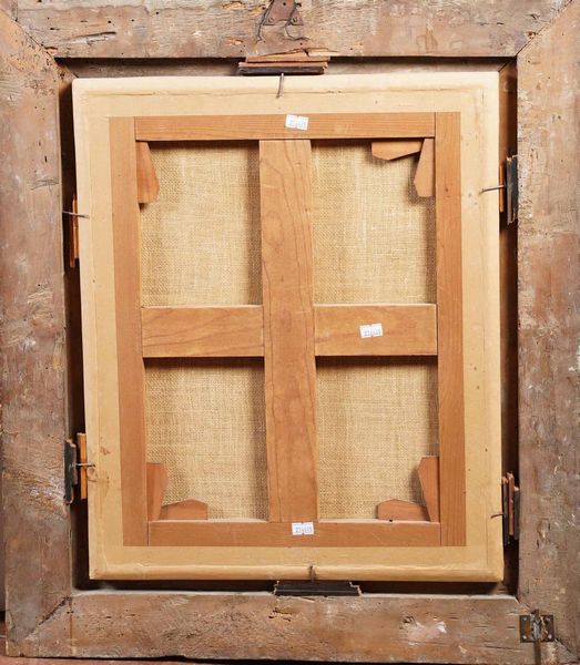 Bernardo Strozzi (1581 Genova - 1644 Venezia) e Jan Roos (1591 Anversa - 1630 Genova) Madonna in una ghirlanda di fiori  - Asta Old Masters - Associazione Nazionale - Case d'Asta italiane