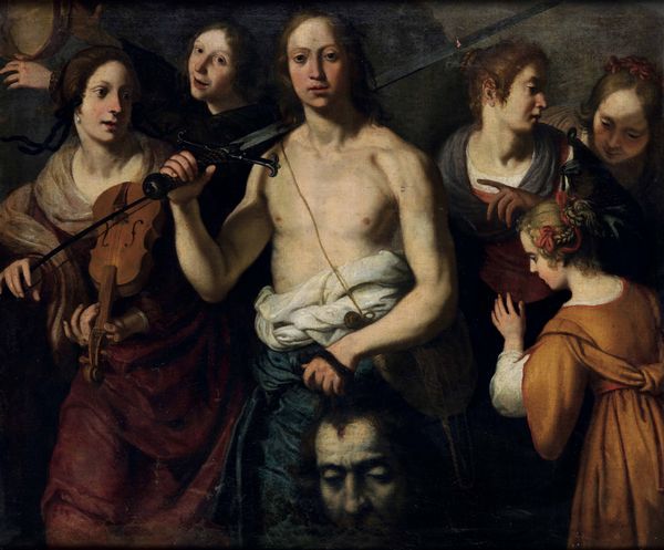 Giuseppe Badaracco : Trionfo di David  - Asta Old Masters - Associazione Nazionale - Case d'Asta italiane