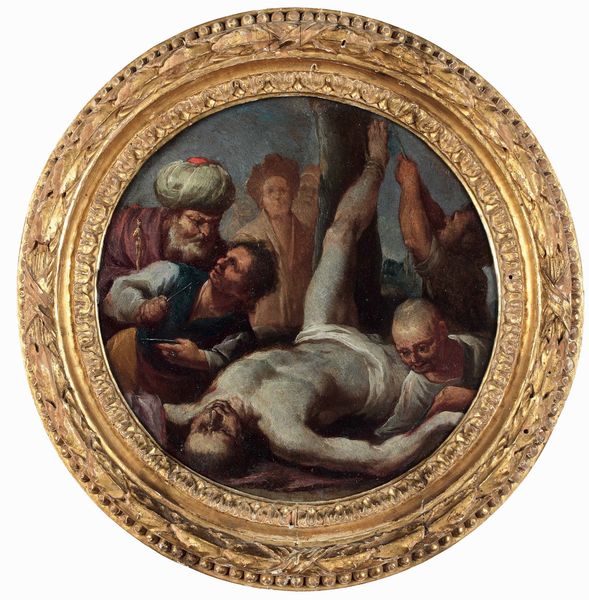Gioacchino Assereto : Martirio di San Bartolomeo  - Asta Old Masters - Associazione Nazionale - Case d'Asta italiane
