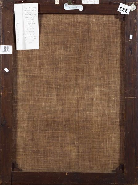 Giacomo Francesco Cipper detto il Todeschini : Donna al tombolo con gazza  - Asta Old Masters - Associazione Nazionale - Case d'Asta italiane