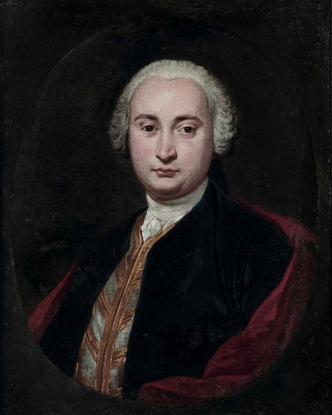 Giacomo Ceruti detto il Pitocchetto : Ritratto di gentiluomo con drappo rosso  - Asta Old Masters - Associazione Nazionale - Case d'Asta italiane