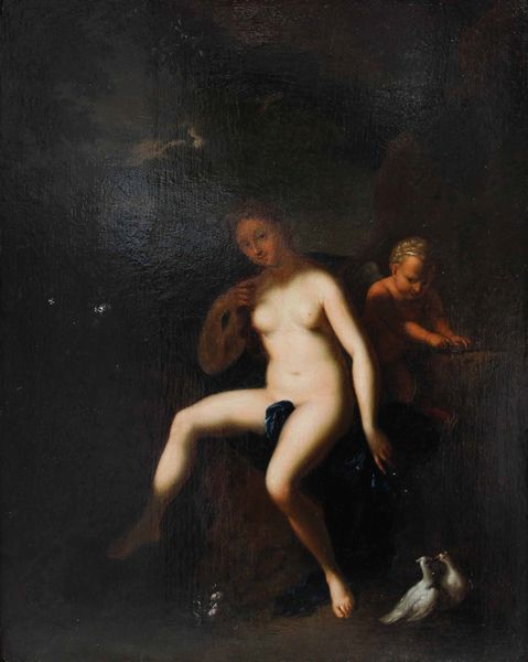 Pieter van der Werff, Cerchia di : Venere e Amore  - Asta Old Masters - Associazione Nazionale - Case d'Asta italiane