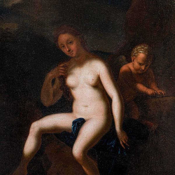 Pieter van der Werff, Cerchia di : Venere e Amore  - Asta Old Masters - Associazione Nazionale - Case d'Asta italiane