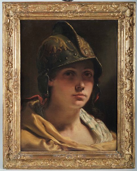 Gaetano Gandolfi : Giovane donna abbigliata come Minerva  - Asta Old Masters - Associazione Nazionale - Case d'Asta italiane