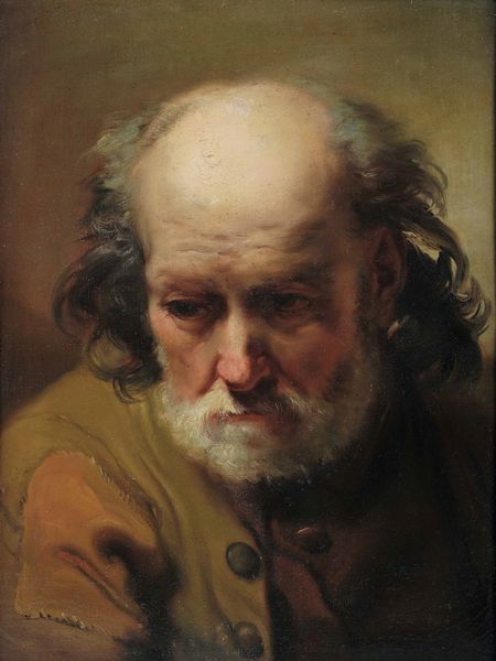 Gaetano Gandolfi : Busto di vecchio barbuto con il capo chino  - Asta Old Masters - Associazione Nazionale - Case d'Asta italiane