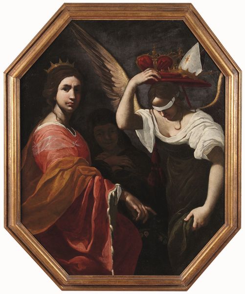 Scuola fiorentina del XVII secolo La Giustizia condanna la Fortuna  - Asta Old Masters - Associazione Nazionale - Case d'Asta italiane