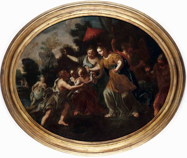 Ercole Graziani : Mos� salvato dalle acque  - Asta Old Masters - Associazione Nazionale - Case d'Asta italiane