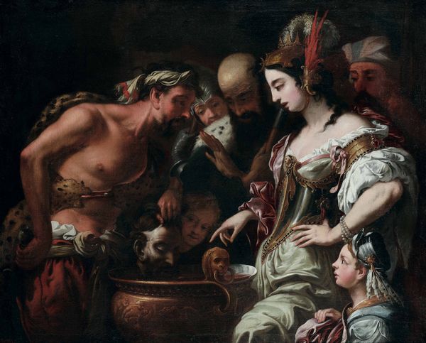 Scuola del XVIII secolo Salom� con la testa del Battista  - Asta Old Masters - Associazione Nazionale - Case d'Asta italiane