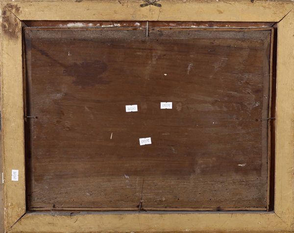 Giovan Battista Cimaroli : Paesaggio con figure e cascata  - Asta Old Masters - Associazione Nazionale - Case d'Asta italiane