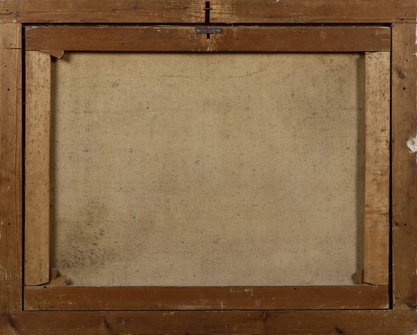 Scuola del XIX secolo Andrea Doria riceve la corona di Genova<BR>Partenza per la battaglia di un armigero  - Asta Old Masters - Associazione Nazionale - Case d'Asta italiane