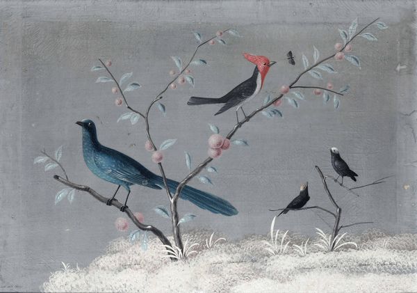 Vittorio Raineri, : Paesaggi con volatili, fiori, insetti e vegetazione  - Asta Old Masters - Associazione Nazionale - Case d'Asta italiane