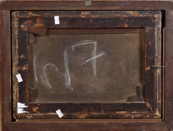 Giuseppe Bernardino Bison, Attribuito a : Veduta costiera con pescatori e rovine architettoniche  - Asta Old Masters - Associazione Nazionale - Case d'Asta italiane