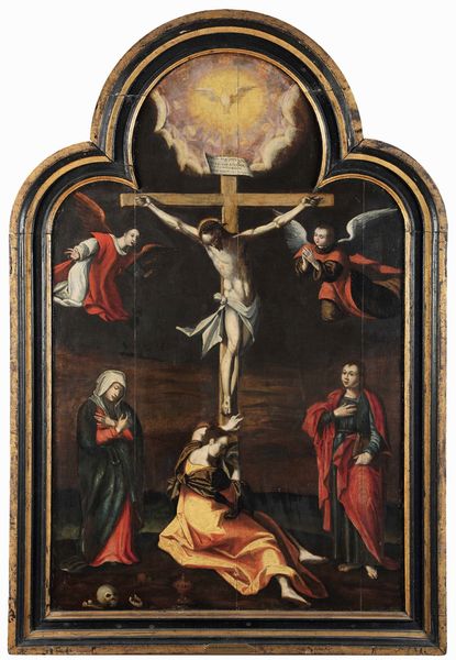 Jacob de Backer, Attribuito a : Calvario  - Asta Old Masters - Associazione Nazionale - Case d'Asta italiane