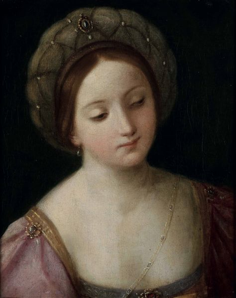 Guido Reni, Ambito di : Figura di Sibilla  - Asta Old Masters - Associazione Nazionale - Case d'Asta italiane