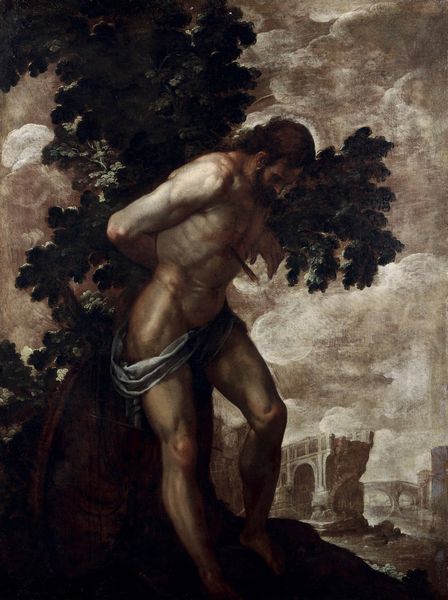Scuola veneta del XVII secolo Martirio di San Sebastiano  - Asta Old Masters - Associazione Nazionale - Case d'Asta italiane