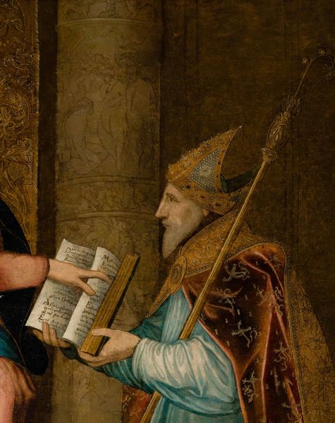 Scuola veneta del XVI secolo Sacra Conversazione con santi e ritratto di committente  - Asta Old Masters - Associazione Nazionale - Case d'Asta italiane